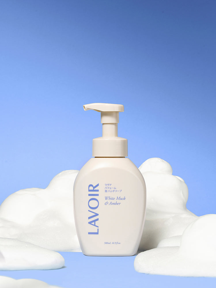 ラヴア パフューム泡ハンドソープ 500mL ホワイトムスク&アンバー