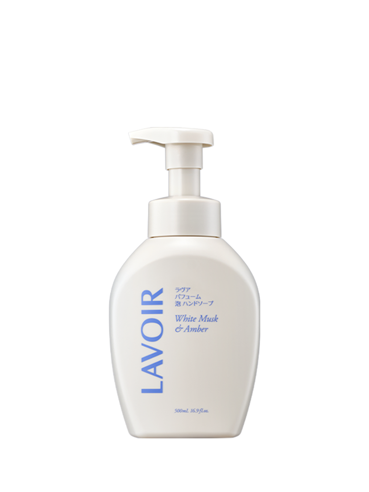 ラヴア パフューム泡ハンドソープ 500mL ホワイトムスク&アンバー