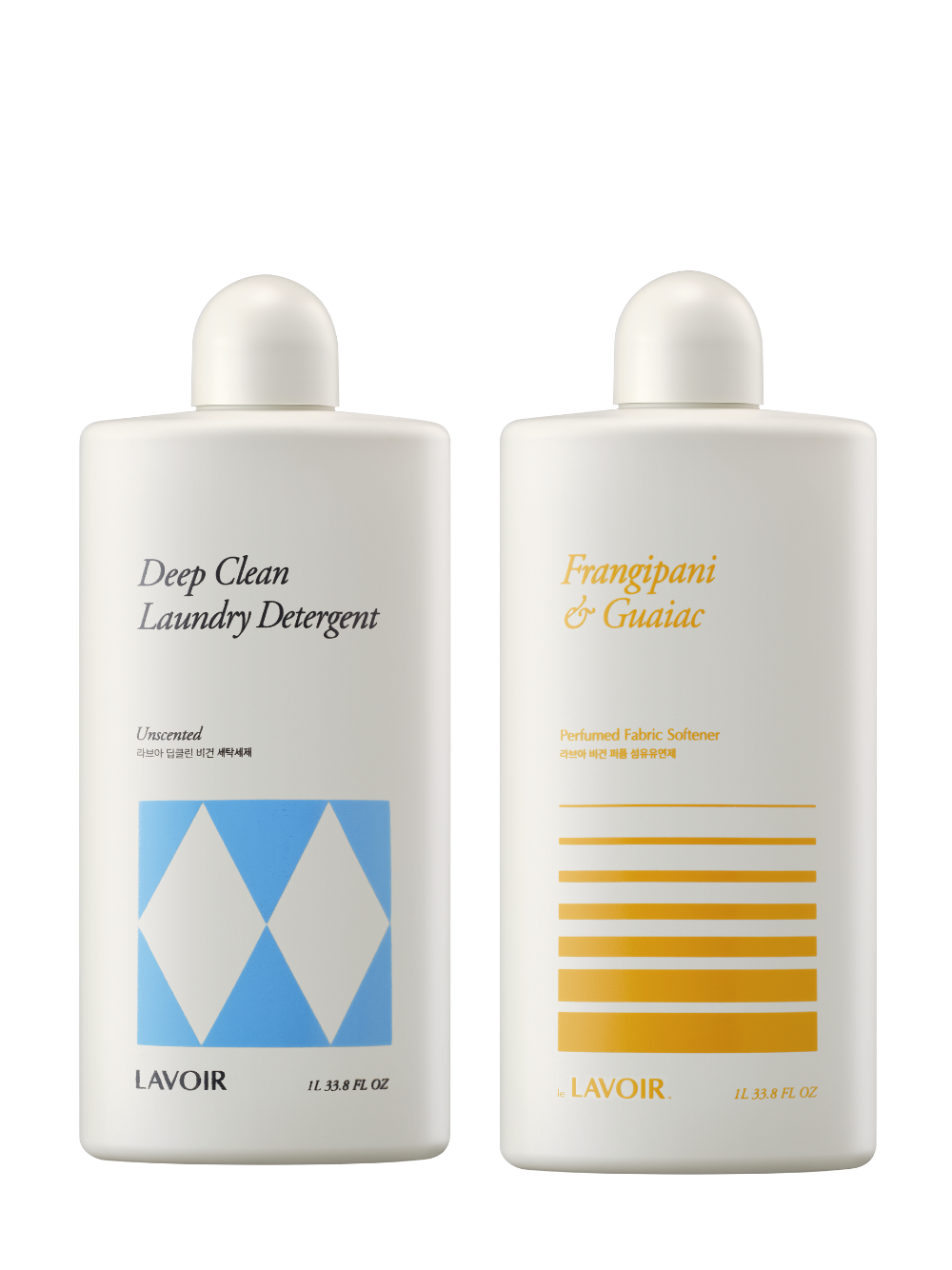 【クリーン＆ケア】ディープクリーン洗剤１Ｌ＋柔軟剤１Ｌ