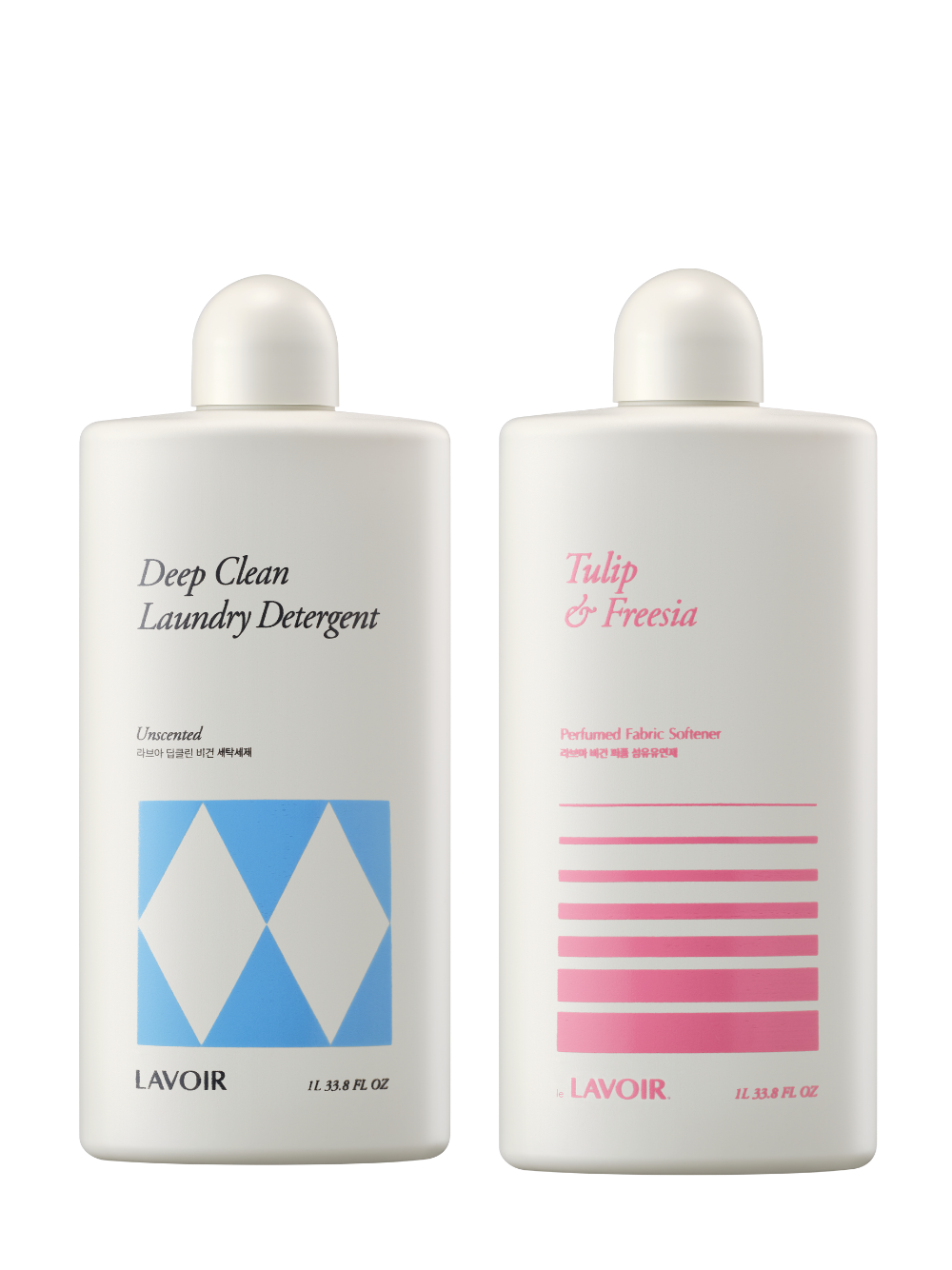 【クリーン＆ケア】ディープクリーン洗剤１Ｌ＋柔軟剤１Ｌ