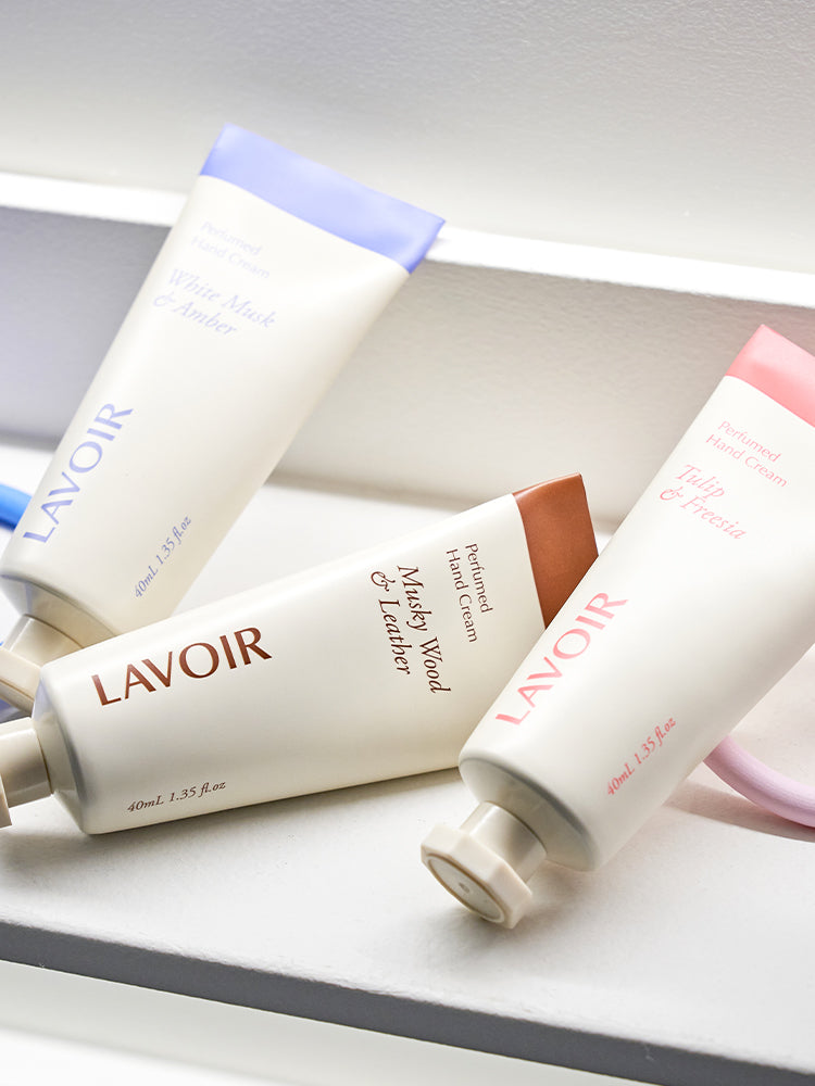 パフュームハンドクリーム ムスキーウッド＆レザー 40ml – LAVOIR.JP