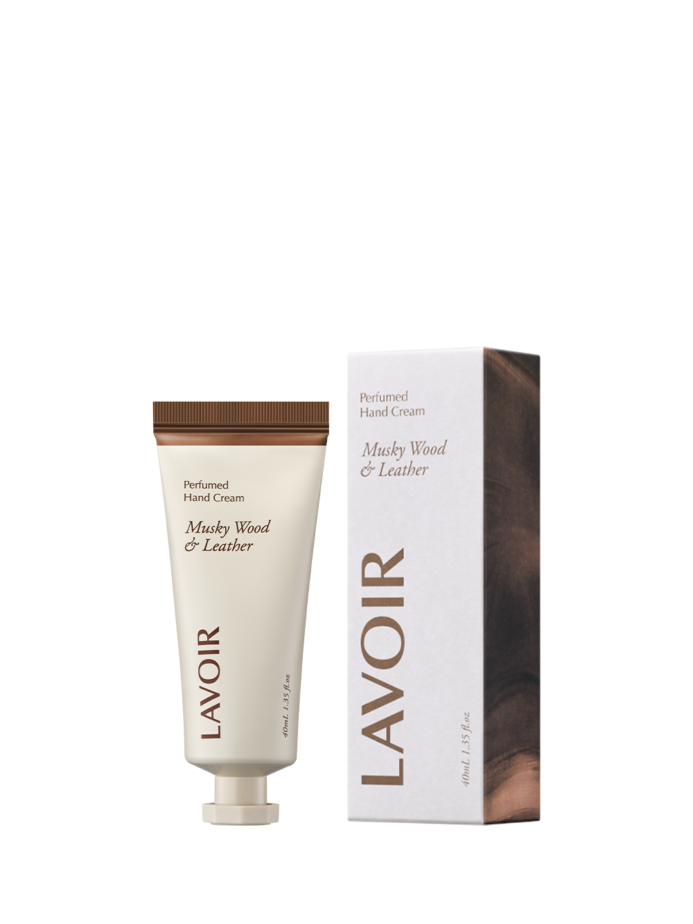 パフュームハンドクリーム ムスキーウッド＆レザー 40ml
