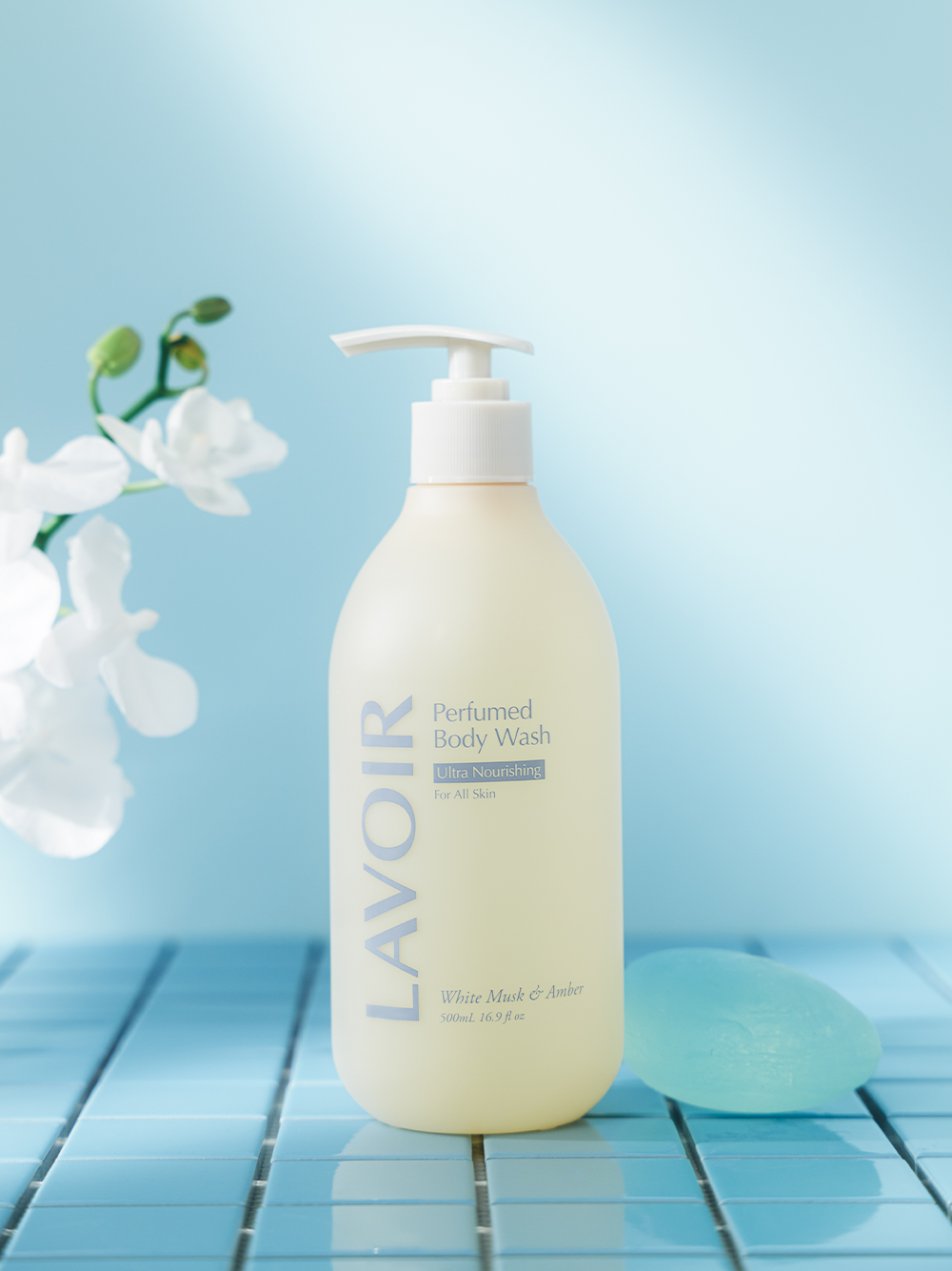 パフュームボディウォッシュ ホワイトムスク＆アンバー 500ml